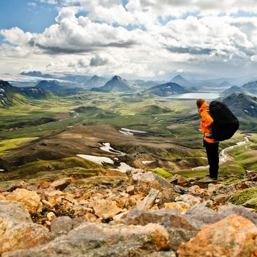 Hiking in Landmannalaugar