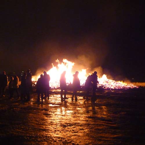 Iceland Bonfire