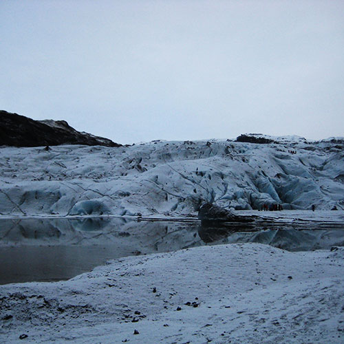 Glacier Solheimajökull