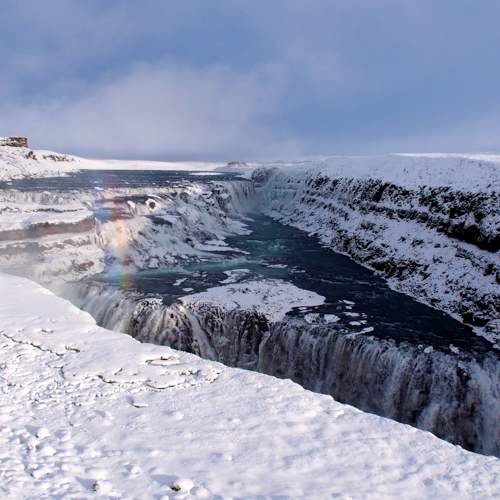 Gullfoss in winter ©Buehler Buechi