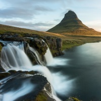 Mountain Kirkjufell and Kirkjufellfoss ©Phototravellers